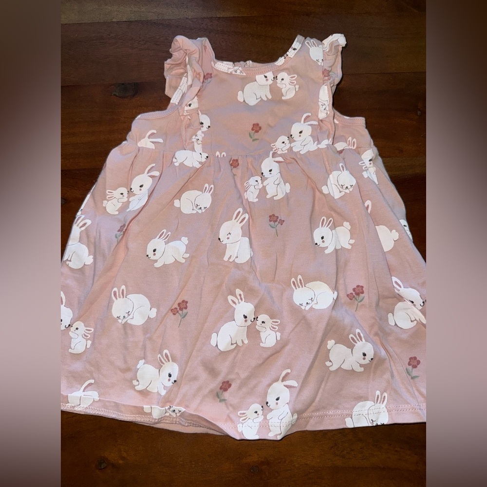 H&M bunny dress 9M‎